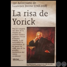 LA RISA DE YORICK - Por JULIN SOREL - Domingo, 18 de Marzo de 2018